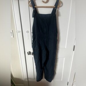 Abercrombie & Fitch Dark Blue Overalls